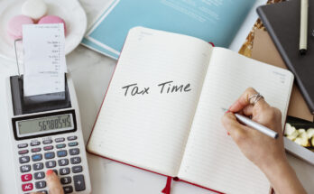 Time for Taxes Money Financial Accounting Taxation Concept